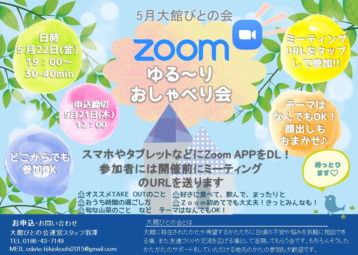 Zoom 飲み 会 やり方