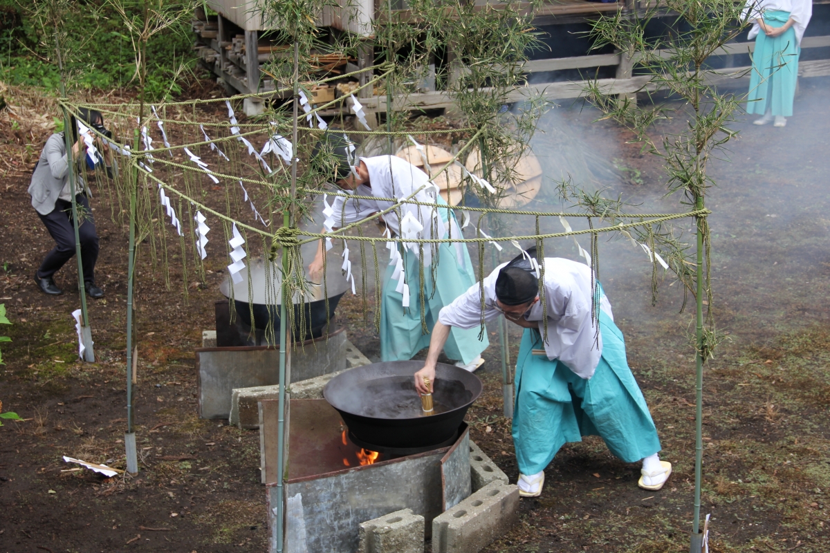 写真：大日神社例大祭