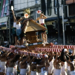 写真：ぶっかけ神輿