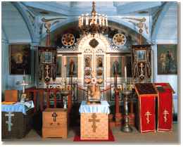 ハリストス正教会聖堂内部の画像
